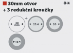 (obrázek pro) KRT020412 - Pilový kotouč na dřevo 170mm, 24T