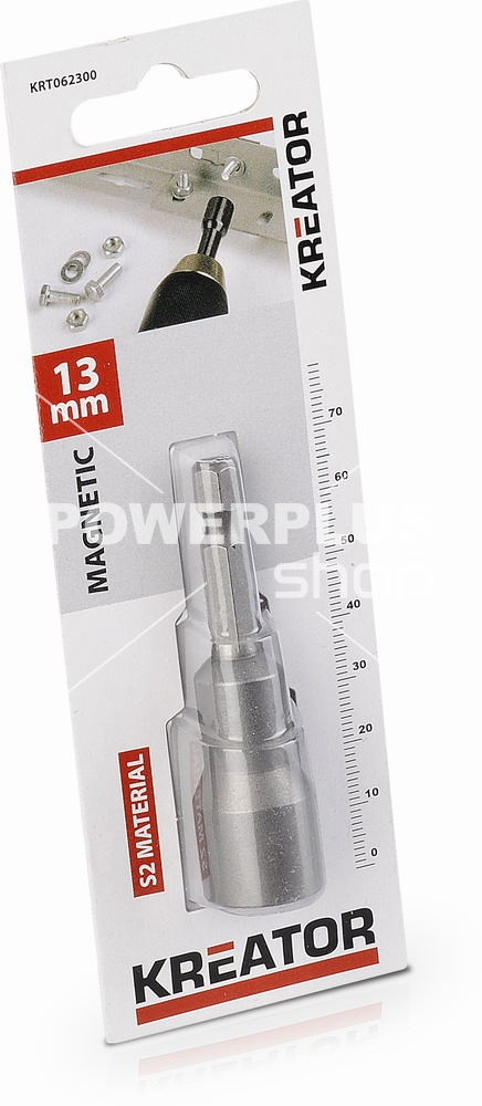 (obrázek pro) KRT062300 - Nástrčný klíč magnetický 13 mm