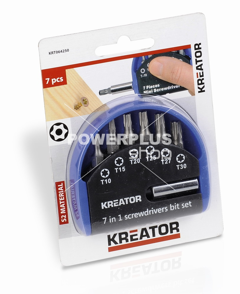 (obrázek pro) KRT064250 - Sada bitů 7 ks TORX