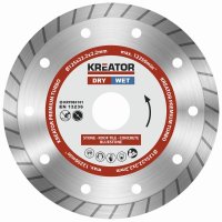 (obrázek pro) KRT083101 - Diamantový kotouč celoobvodový 125mm PREMIUM TURBO