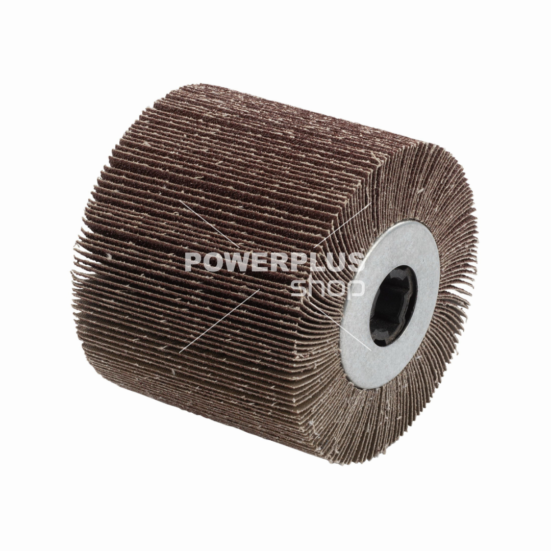 (obrázek pro) KRT271004 - Brusný válec lamelový G80 120 x 100mm