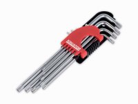 (obrázek pro) KRT408303 - Sada klíčů HEX dlouhé 9ks TORX