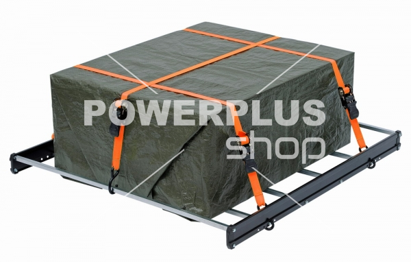 KRT555006 - Upínací pás ráčnový s háky 225kg/4,5m 2ks