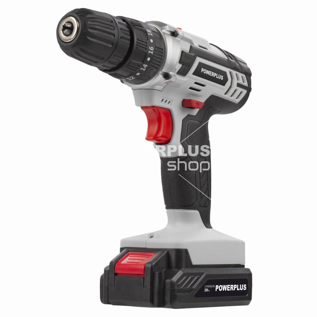 Modální Další obrázky pro POWC1080 - Aku šroubovák / vrtačka s příklepem 20V LI-ION