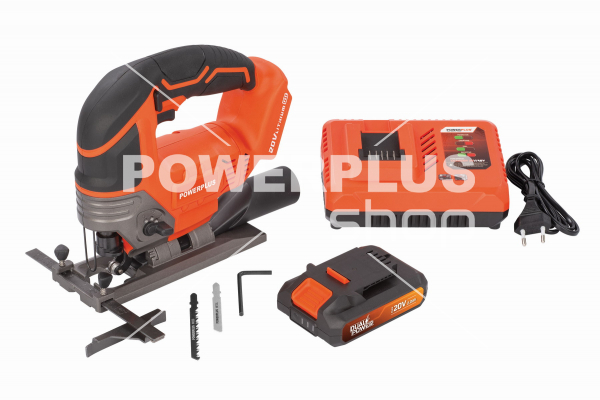 POWDP25310 - Aku přímočará pila 20V SET