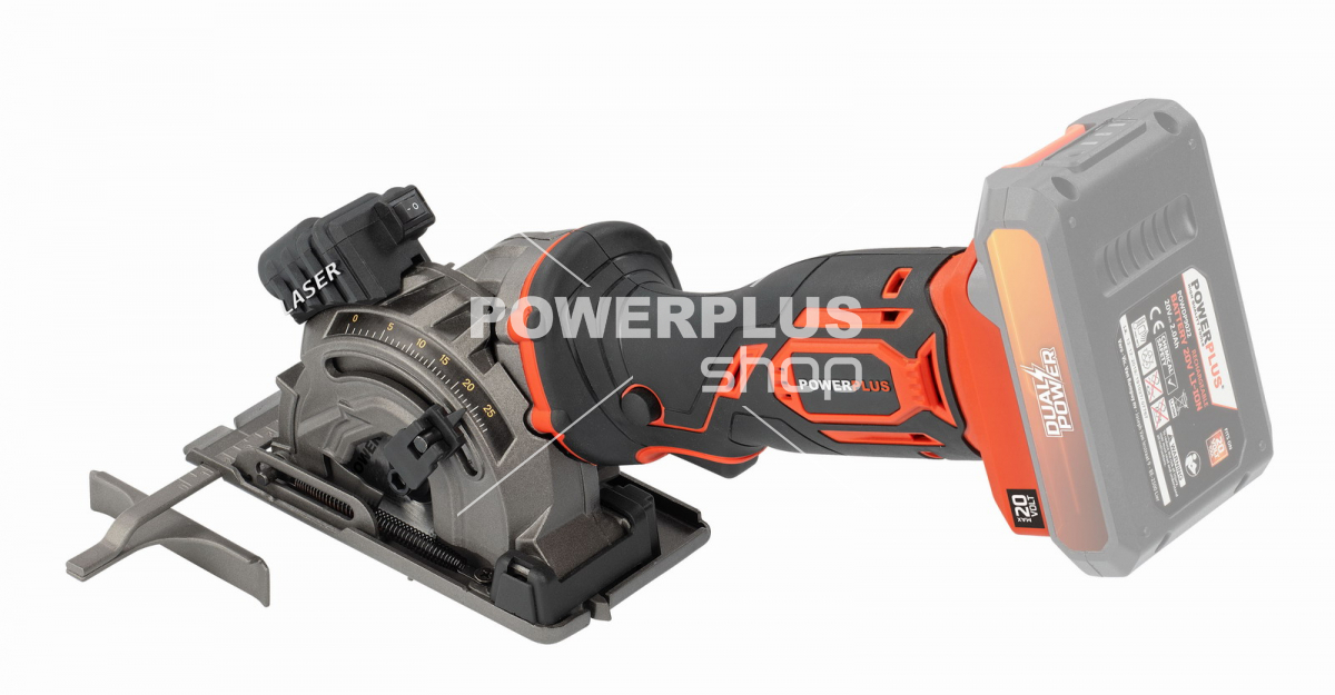 POWDP25400 - Aku mini ponorná pila 20V 89mm (bez AKU)