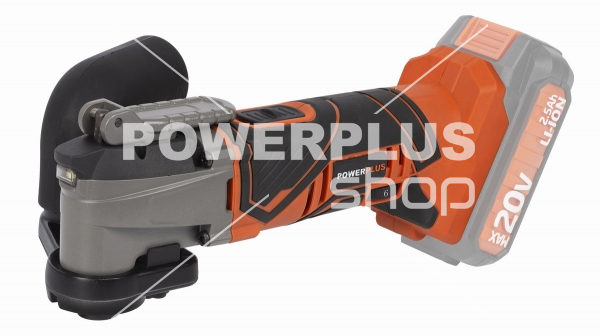 Modální Další obrázky pro POWDP4060 - Aku multitool oscilační bruska 20V (bez AKU)