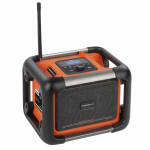 (obrázek pro) POWDP8061 - Aku stavební rádio 20V plus 220V (bez AKU)