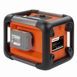 (obrázek pro) POWDP8061 - Aku stavební rádio 20V plus 220V (bez AKU)