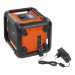 (obrázek pro) POWDP8061 - Aku stavební rádio 20V plus 220V (bez AKU)
