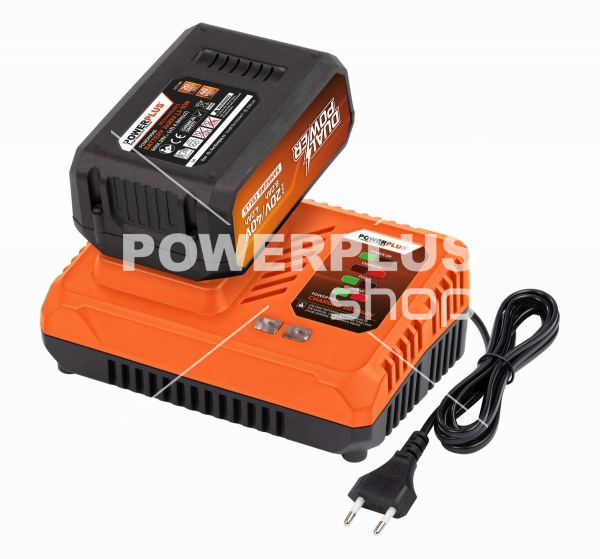 POWDP9051 - Nabíječka 20V/40V - 4,0Ah