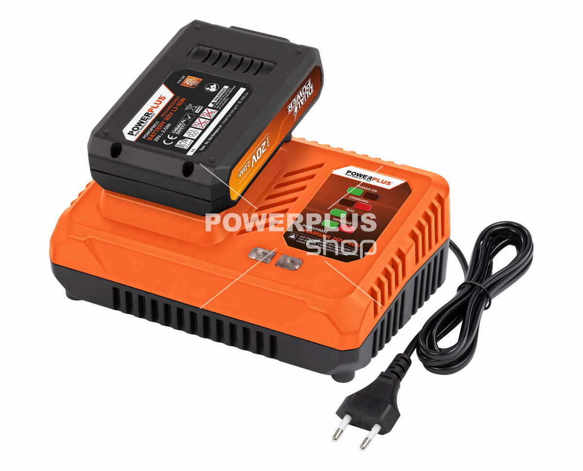 POWDPG75565 - Aku sekačka 20V LI-ION 340mm SET