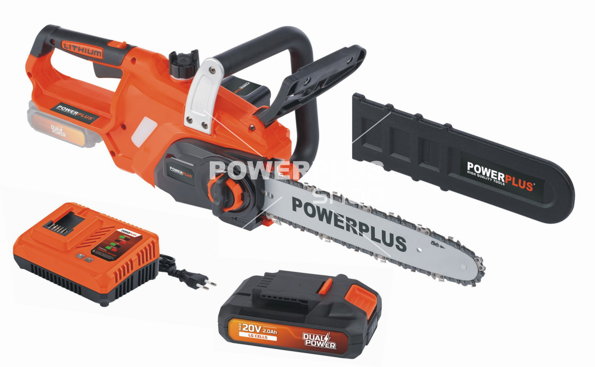 POWDPG7570 - AKU řetězová pila 20V LI-ION 300mm (bez baterie)