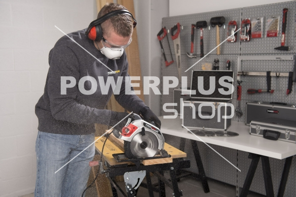 Modální Další obrázky pro POWESET4 - Okružní pila 1 200 W / 185mm SET