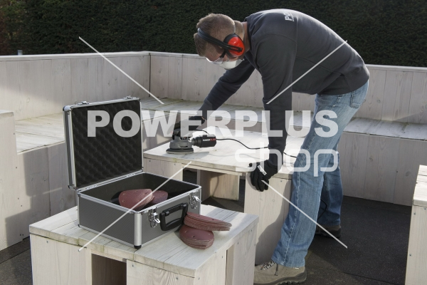 POWESET5 - Vibrační mini delta bruska 140 W SET