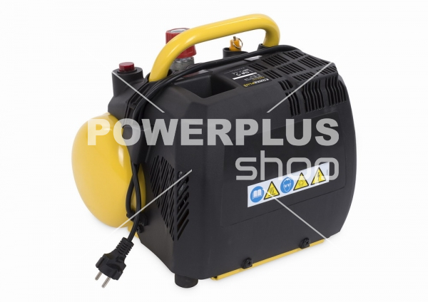 POWX1721 - Kompresor 1100W 6L 8bar bezolejový