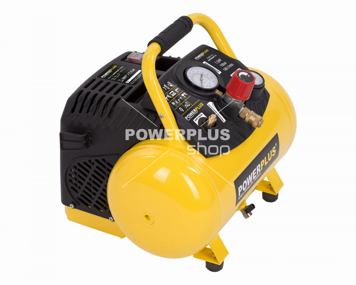 POWX1723 - Kompresor 1100W 12L 10bar bezolejový