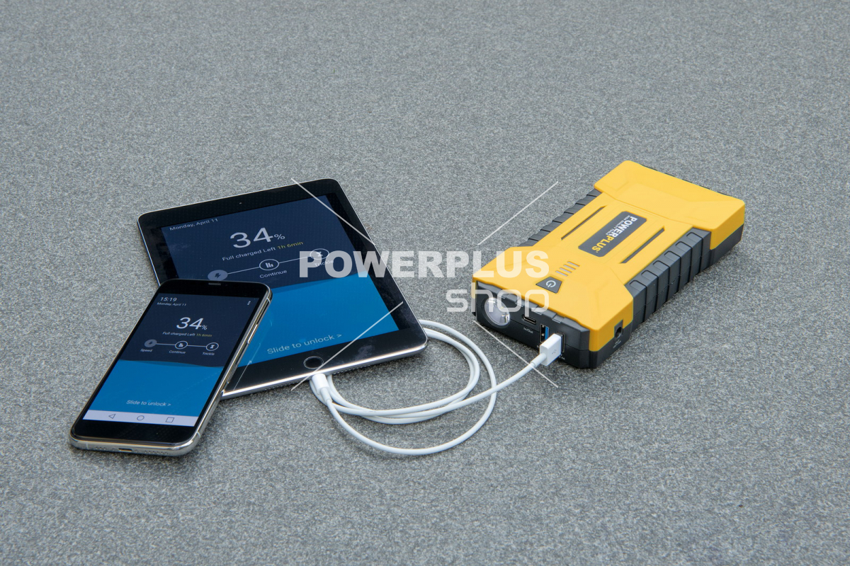 POWX4255 - Startovací zdroj JUMP STARTER 3-IN-1 700A/12000MAH/12