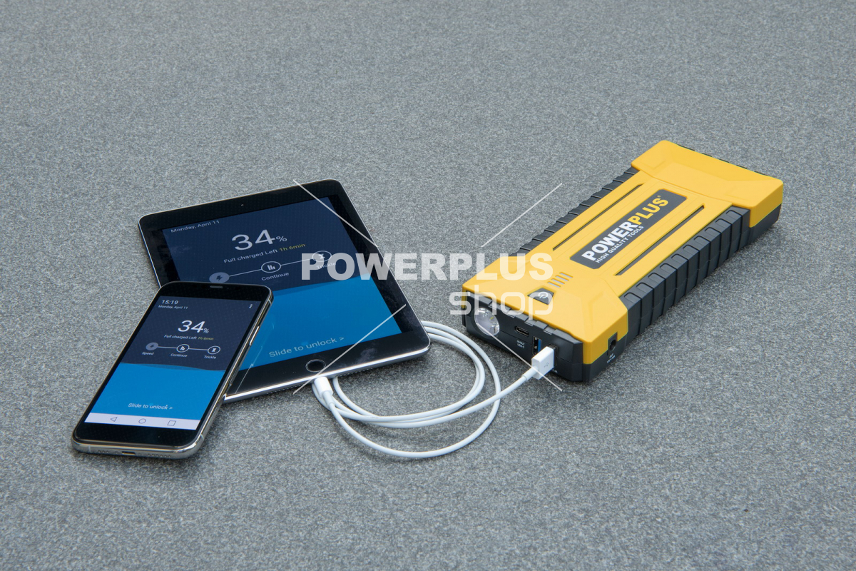 POWX4258 - Startovací zdroj JUMP STARTER 3-IN-1 1200A/16000MAH/1