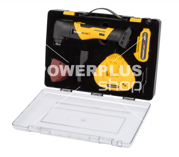 POWXB40020 - Aku multitool oscilační bruska 20V