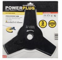 (obrázek pro) POWXG3012B - Žací nůž pro křovinořezy 255mm 3T