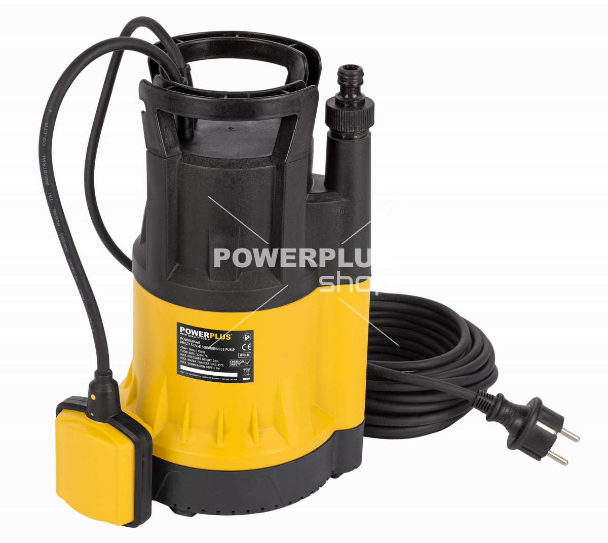 POWXG9540 - Ponorné čerpadlo 750W vícestupňové